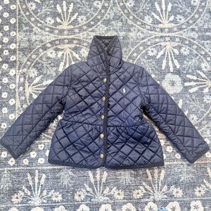 Polo Ralph Lauren Navy Quilted Kids Jacket